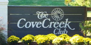 Cove Creek Club entrance sign